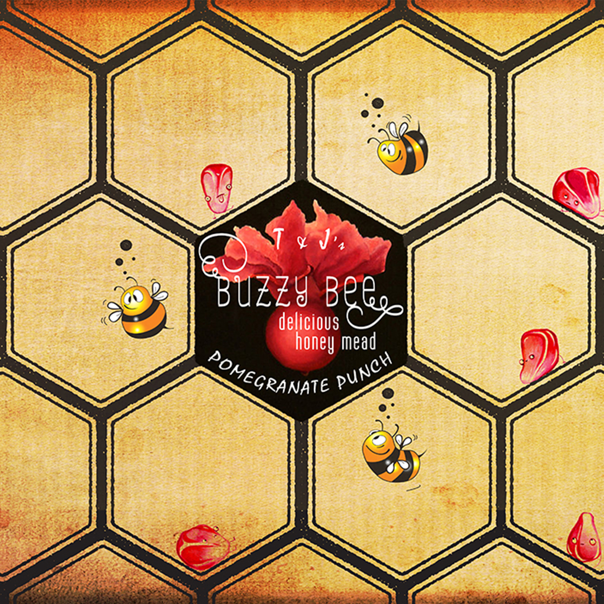 Buzzy Bee Mead Label